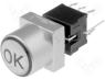PB61302BL-3-108 - Switch microswitch monostable DC load:0.1A/30V LED THT