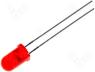 LED 5mm red 12.5 80mcd 60&deg;