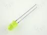 LED 5mm yellow 5 32mcd 60&deg;