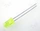 LED 5mm yellow 100 500mcd 60&deg;