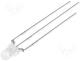 LED bicolour 3mm red/green 10mcd 7mcd anode 60&deg; Pitch 2.54mm