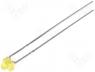 LL-204YD - LED 1.8mm yellow 2.5 5mcd 55°