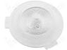 ILU-008-N - LED lens round transparent