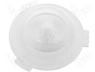 ILU-008-W - LED lens round transparent
