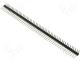 Pin header pin strips male PIN 50 angled 2.54mm THT 1x50