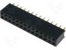 ZL262-28DG - Socket pin strips female PIN 28 straight 2.54mm 2x14 3A 30m&Omega;