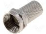 FC-001/RG6 - Connector F plug male straight twist on on cable Cable RG6