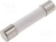 Fuse  fuse, time-lag, ceramic, 500mA, 500VAC, 6,3x32mm, brass