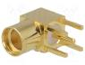 MMCX-11 - Socket, MMCX, female, angled 90°, THT, gold plated