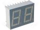 Display LED double 7 segment 14mm red 8 24mcd cathode