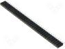 ZL307-1X36 - Socket pin strips female PIN 36 straight  turned contacts