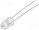 LED 5mm white 13800 18000mcd 20&deg;