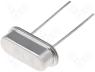 12.00M-HC49-S - Resonator quartz THT 12MHz &plusmn;30ppm 1mW 16pF&divide;30pF