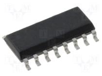 Integrated circuit Line-RS232,driver RS232 Outputs 2 SO16