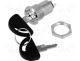 Switch  key switch, 3-position, Switch.method  OFF-ON-ON, 120°