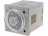Χρονικά - Timer 1,2s....300h DPDT 250VAC/5A 24....240VAC 24....240VDC PIN 8