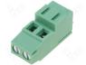 DG500H-5.08-02P-14 - Terminal block angled 90° 2.5mm2 5.08mm THT  cage clamp 24A