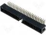 ZL231-50KG - Socket IDC male PIN 50 angled 90&deg; THT gold plated 2.54mm