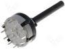 Switch rotary 6 position 0.15A/250VDC Poles number 2 30&deg;