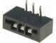 Connector FFC / FPC angled 90&deg; THT NON ZIF PIN 3 2.54mm 500V