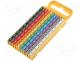 Markers for cables and wires 4.3....5.3mm polyamide  40....85°C