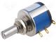 Potentiometer shaft  multiturn 5k&Omega; 2W &plusmn;5% 6.35mm Series 534