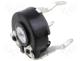 Potentiometer mounting, single turn, horizontal 25kΩ 100mW