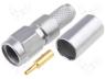 SMA50R2H155W11 - Plug SMA male, reverse straight 50Ω H155 crimped for cable