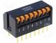 A6ER-8101 - Switch DIP-SWITCH Poles number 8 ON-OFF 0.025A/24VDC 100MΩ