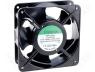 SP100A1123XBT - Fan AC 115VAC 120x120x38mm 199(±10%)m3/h 50dBA ball bearing