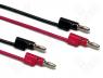 FLK-TL930 - Test lead 0.61m 15A red and black 2x test lead 30V