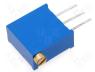 T910X-100R - Potentiometer mounting, multiturn, 100Ω, 500mW, THT, ±10%, linear