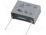 JFV-220N/275-P15 - Capacitor X2,polypropylene, 220nF, 15mm, ±10%, 18x6x12mm