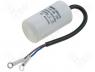 CBB60F-8/450 - Capacitor motors, run, 8uF, 450V, Ø35x60mm, -25....70°C, ±10%, 3000h