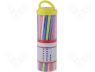 CB-HFT-SET1 - Set of heat shrink sleeves, 2 1, 200mm, polyolefine, Pcs 80
