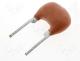 Resonator ceramic, 4MHz, THT, 5mm, Temp.stab ±0,3 %, ±0.5%