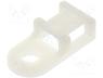 FIX-TH-3 - Cable tie holder, polyamide, natural, Tie width 5.5mm, Ht 4.8mm