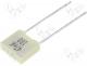 MC5-47N - Capacitor polyester, 47nF, 100V, Pitch 5mm, ±10%, 2.5x6.5x7.2mm