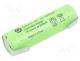 Re-battery  Ni-MH, AA, 1.2V, 2200mAh, soldering lugs, Ø14.5x49.5mm
