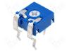 CA6V-250K - Potentiometer mounting, single turn, horizontal, 250kΩ, 100mW