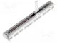 Potentiometer slide, 10kΩ, 200mW, THT, ±20%, linear, Mat metal