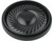 Loudspeaker, miniature, mylar, general purpose, 1W, 50Ω, Ø36x6mm