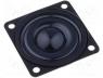 VS-K40-SQ-8 - Loudspeaker, miniature, mylar, general purpose, 0.5W, 8Ω, Ø 40mm