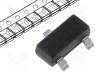 MMBFJ310 - Transistor N-MOSFET, unipolar, 25V, 60mA, 350mW, SOT23