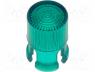 KEYS8663 - LED lens, round, green, 5mm