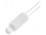 OSM5DK5111A-1V - LED, 5mm, white warm, 18000-20000mcd, 15°, Front convex