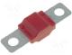 Fuse fuse, automotive, 50A, 32V, 40mm, Mounting M5 screw