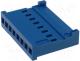 Plug, wire-board, female, PIN 8, w/o terminals, 2.54mm, for cable