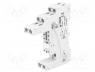 GZT80 - Socket, PIN 8, 12A, 300VAC, Mounting DIN, on panel, -40....70°C
