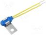 AM04-120 - Sensor  thermostat, Output conf  NC, Topen 120°C, Tclos 105°C